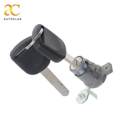 Door Lock Cylinder with 2 Keys for Honda Pilot 2003 2004 2005 2006 2007 2008 - Image 1 of 4