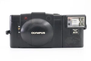 Olympus XA2 Black Body Point & Shoot Camera + A11 Flash from Japan (f01099) - Picture 1 of 10