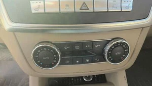 14 MERCEDES GL CLASS Heater A/c Control 166 Type Gl450 Front - Picture 1 of 1