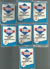 (7) 1989 Pro Cards  Albuquerque Dukes  Minor League Team Set  FACTORY SEALED