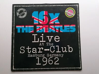 THE BEATLES LIVE IN STAR CLUB HAMBURG  1977 GERMAN LP - Image 1 of 4
