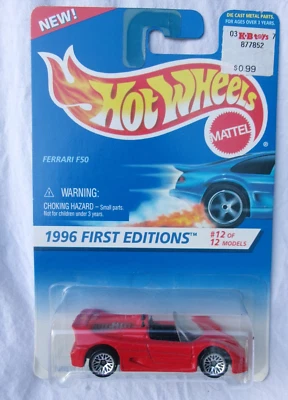 Ferrari F50 1996 primeras ediciones Hot Wheels🔥 primer modelo de coleccionista🔥🔥 Foto 1 de 4