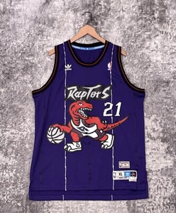 New Adidas Jersey XL Mens Toronto Raptors Camby #21 Hardwood Classics Retro NBA - Picture 1 of 9