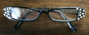 Reading glasses with Swarovski Crystals, +1.00 - Picture 1 of 3