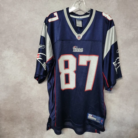 Reebok New England Patriots  Rob Gronkowski 87 Football Jersey Mens L Cover