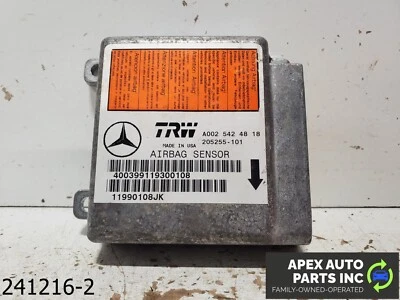 OEM 1998-2001 Mercedes ML320 3.2L SRS Control Module 0025424818 - Image 1 of 4