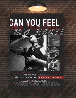 Bring Me The Horizon Can You Feel My Heart Poster