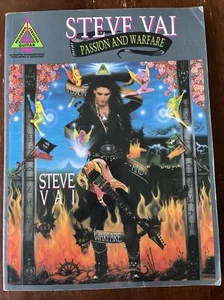 STEVE VAI GUITAR TAB / TABLATURE / PASSION AND WARFARE Paperback - Picture 1 of 6