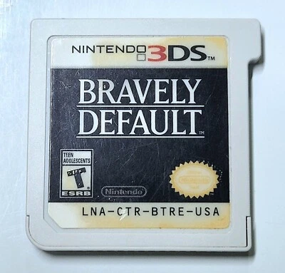 Bravely Default Nintendo 3DS Authentic Game Cartirdge Tested Guaranteed  - Image 1 of 2