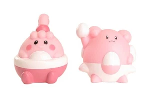 Happiny & Blissey Pokemon Finger Puppets Bandai 1.5" Toy Buy 2 Get 1 Free (Read) - Picture 1 of 4