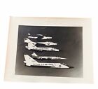 Military Poster Print Art vtg Air Force Airplane jet 18X14 angels wall hang AC1