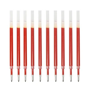 50 Pcs Red Ink Retractable Gel Pen Refills 4.33 inch11 cm 0.7 mm Replacement ... - Picture 1 of 7