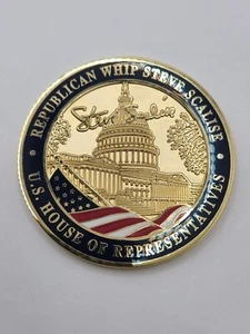 Steve Scalise Speaker of The House of Representatives Congressman Challenge Coin - Picture 1 of 6