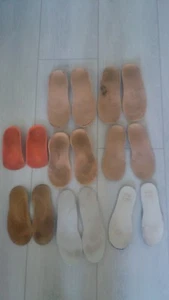 GEBRAUCHTES 8MIX ORTHOPÄDISCHES LEDER MÄDCHEN JUNGE PAKET Einlegesohlen Stützkissen GRÖSSE 8 9 10 - Bild 1 von 5