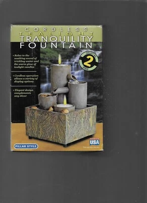 Fuente Tranquilidad Luz Té Inalámbrica, Estilo Pilar Foto 1 de 2