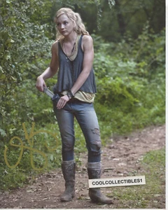 EMILY KINNEY “THE WALKING DEAD" IN PERSON SIGNED 8X10 COLOR PHOTO (PROOF) COA - Picture 1 of 5