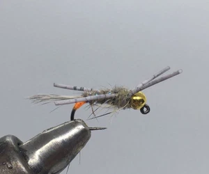 Tungsten Beadhead Jig Dirty Hipster Nymph- Strike Fly Company - Picture 1 of 6