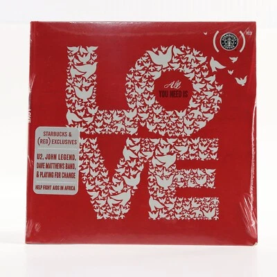 All You Need Is Love [Starbucks] (CD, 2009 Starcon) NEW SEALED U2, Dave Matthews - Image 1 of 4
