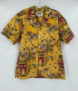 Knott's Berry Farm 1980's Ghost Town Entrance Mens Vintage Uniform Shirt Sz M - Picture 1 of 4