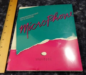 MicroPhone Communicate Software For Macintosh/ 3.5" Floppy/Software Venture - Picture 1 of 3