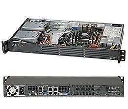 Supermicro CSE-505-203B Server Chassis - Black