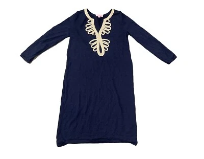 Lily Pulitzer Devlin Sweater Dress 3/4 Sleeve 100% Merino Wool Women's Size S Foto 1 de 3