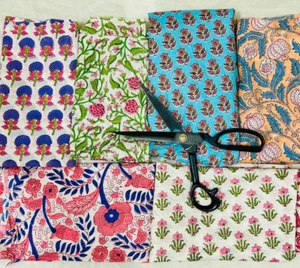 200 piece pre cut charm pack 4" squares scrappy fabric quilt scrap sew - Picture 1 of 15