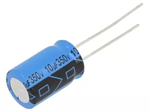 2X GRC00DD1002VTNL Kondensator: elektrolytisch THT 10uF 350VDC Rastermaß: 5mm VI - Bild 1 von 1