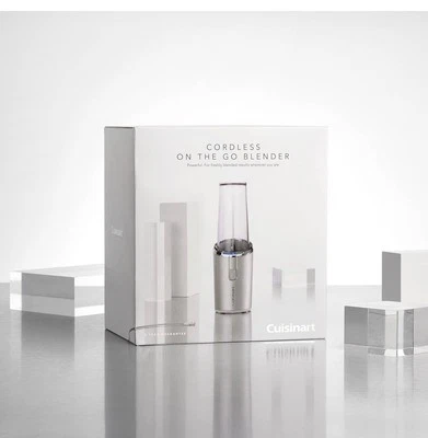 Cuisinart Cordless On the Go Blender 450ml bottle Portable smoothie maker - image 1 of 4