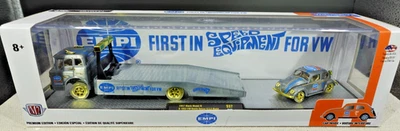 M2 Machines EMPI 1957 Mack Model N & 1953 VW Beetle RAW CHASE 1/250 1/64 - Image 1 of 4