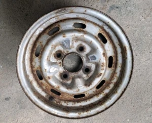 Ford Escort Mk2 Mexico Mk1 Rs2000 Capri Mk3 13x5j Steel Wheel Deep Dish - Picture 1 of 7