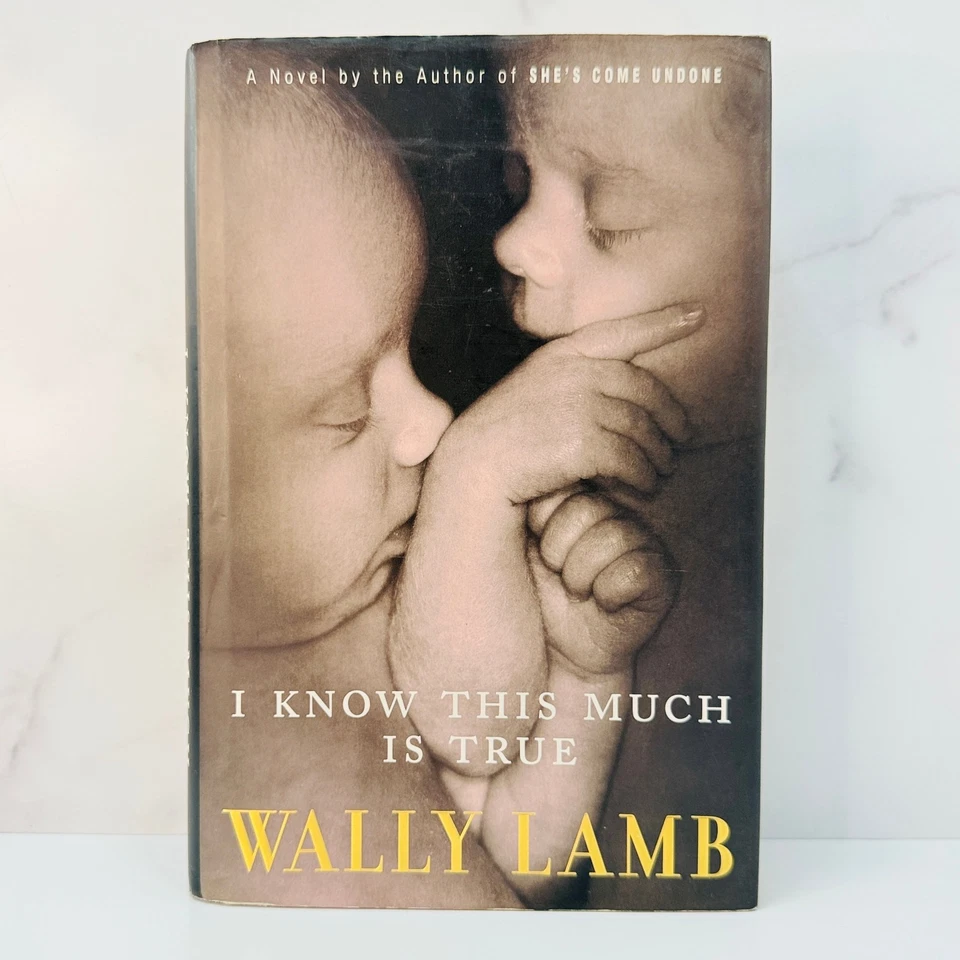 💠 I KNOW THIS MUCH IS TRUE Wally Lamb Signed Inscribed 1st/1st HC DJ VG - Image 1 of 4