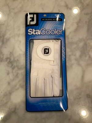 Guantes de golf FootJoy StaCooler estilo original para mujer izquierda blanca perla PEQUEÑOS Foto 1 de 2