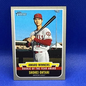 Vincitori del premio Topps Heritage 2019 Shohei Ohtani #AW-5 - Foto 1 di 2