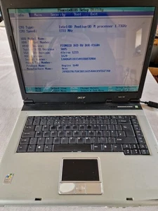 Acer Aspire 1640 ZL8 Pentium M 1.73GHz missing parts, spare, donor - Picture 1 of 13