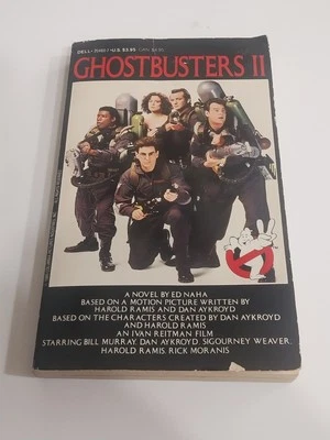 1989 Ghostbusters 2 Paperback Book Movie Novel. Vintage Dell. Bill Murray.  - Image 1 of 4