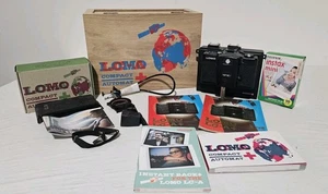 Rare! [ Near MINT ] Lomography Lomo LC-A and Instant Back Camera From JAPAN - Picture 1 of 15