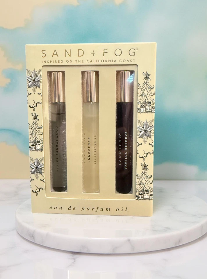 Sand + Fog (pack de 3) - Aceite de perfume premium Foto 1 de 1