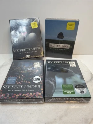 Six Feet Under - ALMOST Complete Series 1-4(DVD) Seasons 1-4 NEW SEALED! - Image 1 of 4
