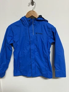 COLUMBIA BOYS' WATERTIGHT RAIN JACKET KIDS SIZE SMALL BLUE - Picture 1 of 10