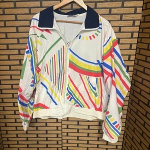 Chaqueta Ashely Sewn Products Blanca Festival Olímpico de Estados Unidos St. Louis 94 Talla Grande - Imagen 1 de 8