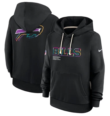 Buffalo Bills Nike 2025 Crucial Catch Women’s Sideline Hoodie