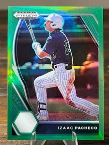 2021 Panini Prizm Draft Picks #PDP39 Izaac Pacheco Lime Green Prizm 33/75 - Bild 1 von 2