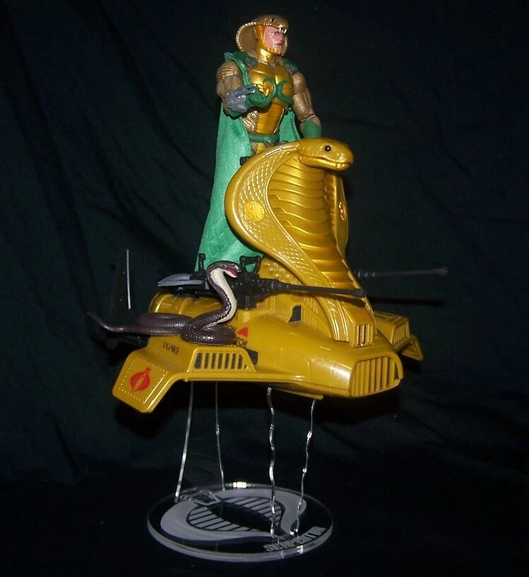 acrylic display stand for the GI Joe Classified series 6" Serpentor Air Chariot - Image 1 of 4