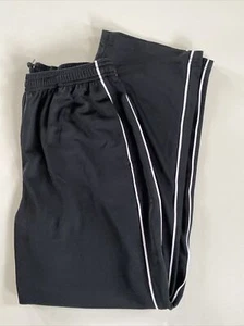 Pantalón Russell Athletic Youth Grande Negro Dri-Power Propel Ligero de Pista Nuevo con Etiquetas - Imagen 1 de 3