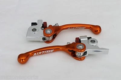 AIRTIME FORGED CNC BRAKE & CLUTCH LEVER KTM 250 350 450 SX SXF (2014-2024) -OR91 - Image 1 of 3
