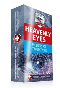 Ethos Eye Drops for Red Eye Infections and Conjunctivitis Heavenly Eyes 2 x 5ml  - Picture 1 of 4