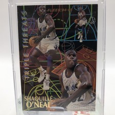 1994 SHAQUILLE O'NEAL Fleer Basketball Card # 7 of 10 Made in USA (111)