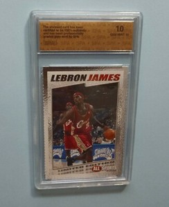 2003 All Sports Magazine Rookie LeBron James "10" Gem Mint Limited Ed. 1 of 1750