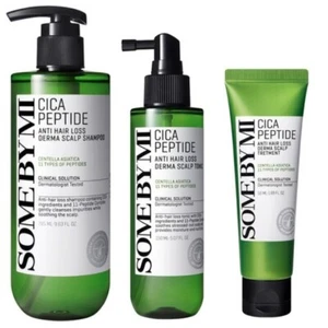 SOME BY MI Cica Peptide Anti Hair Loss Derma Scalp Care Set 3-items K-Beauty New - Picture 1 of 12